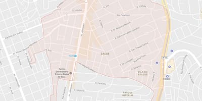 Карта Сао Пауло-Сауди