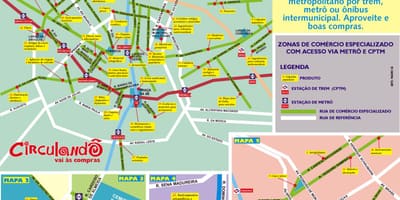 Карта супермаркети у Сао Паулу