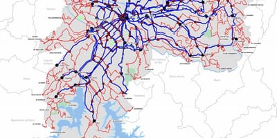 Картица терминала аутобус Сао Пауло