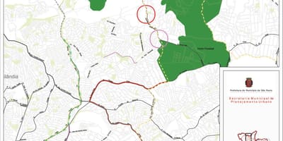 Карта Цаса Верде, Сао Пауло - путева