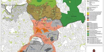 Карта Цаса Верде, Сао Пауло - окупација земље