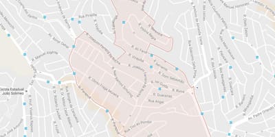 Карта Сао Пауло Brasilândia