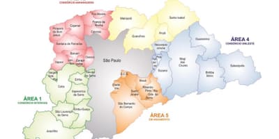 Карта Concessão зоне РМСП