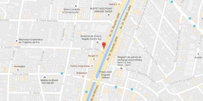 Карта Сао Пауло Cursino