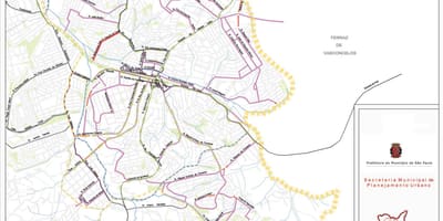 Карта Guaianases Сао Пауло - путева