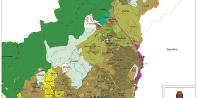 Карта Jaçanã-Tremembé Сао Пауло - окупација земље