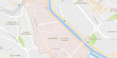 Карта Сао Пауло Jaguaré