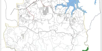 Карта Parelheiros Сао Пауло - путева