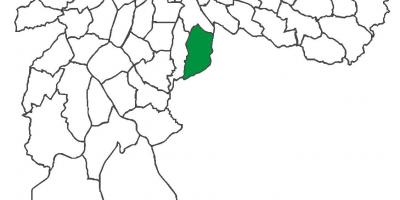 Карта Sacomã округ