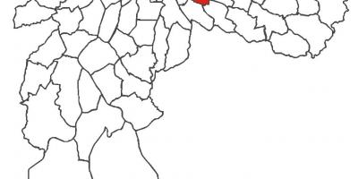 Карта места Агуа Раса област