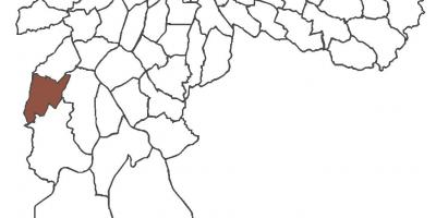Карта Капан Редондо округ