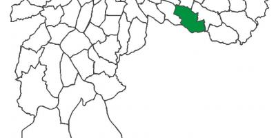Карта округ Sapopemba