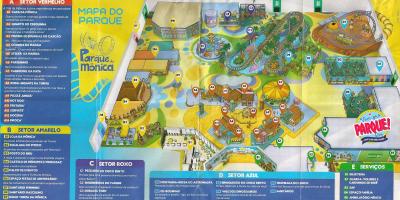Карта Моника парк