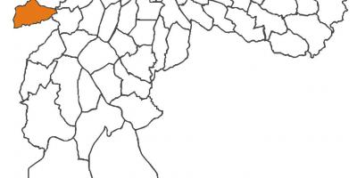 Карта Рапозо Таварес округ