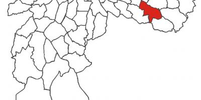 Карта Сао Матеус округ