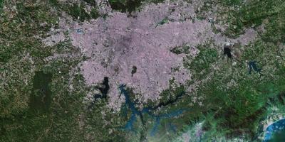 Кабловска / сателитска Карта Сао Пауло