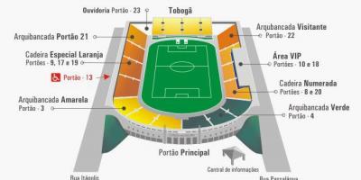 Картицу стадиона Пакаэмбу
