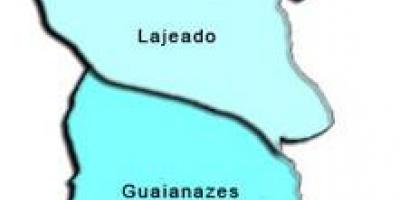 Карта Guaianases супрефектур